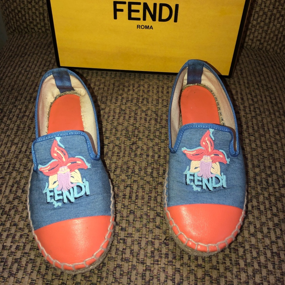 Fendi Girls Espadrilles